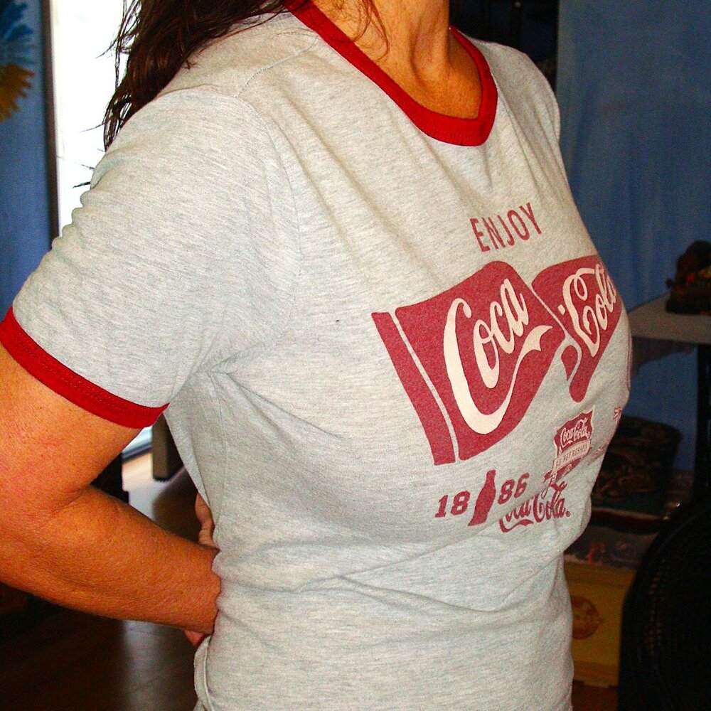 Coca Cola Ringer Tee by Love Tribe